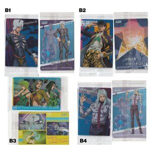 Jojo’s Bizarre Adventure card bundle [Stone Ocean] with Rank S